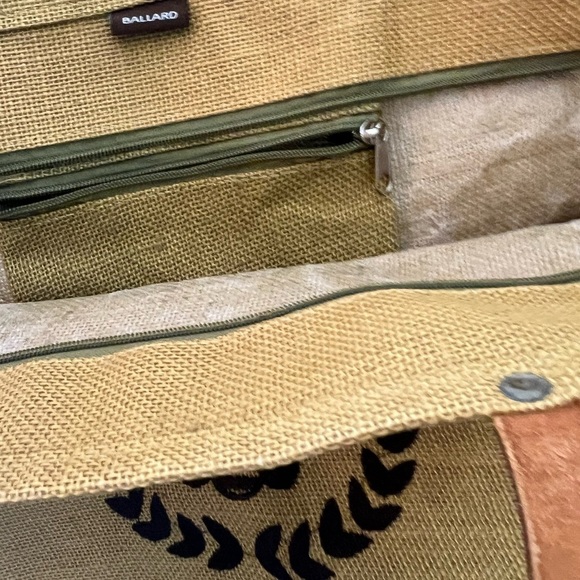 Ballard Designs jute tote bag - Picture 5 of 10